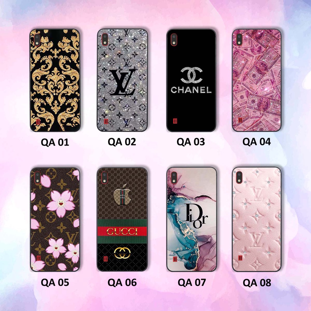 Ốp Samsung A10 / M10 in hình thương hiệu thời trang cao cấp