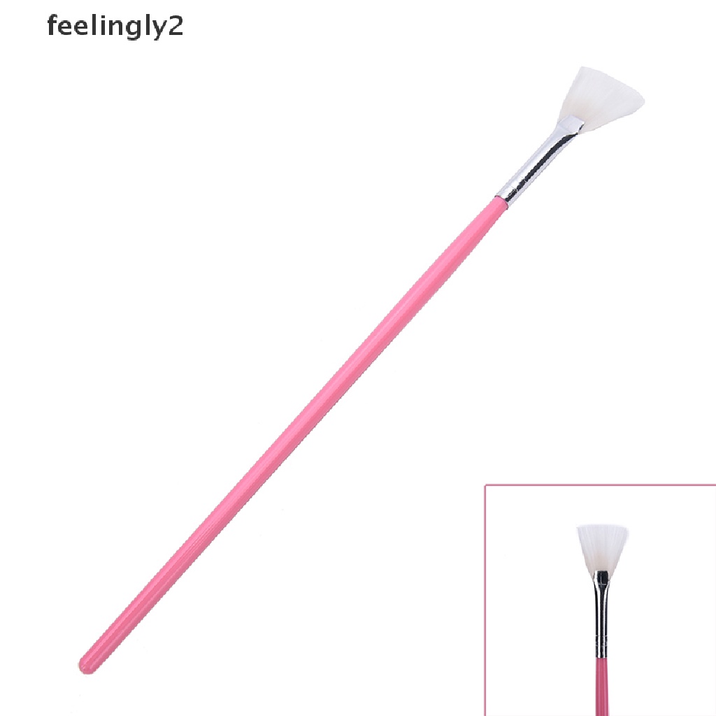 1 Cọ Vẽ Móng Tay Hình Quạt Màu Gradient