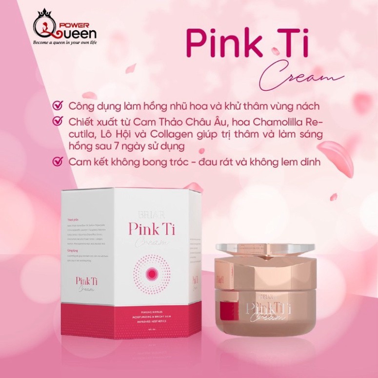 [CHÍNH HÃNG] KEM LÀM HỒNG NHŨ HOA PINK TI CREAM - XÓA THÂM NÁCH BẸN | BigBuy360 - bigbuy360.vn