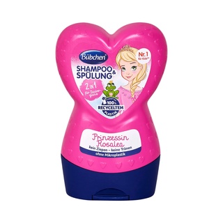 Dầu gội & xả 2in1 Bubchen Princess Rosalea, hàng Đức 230 ml