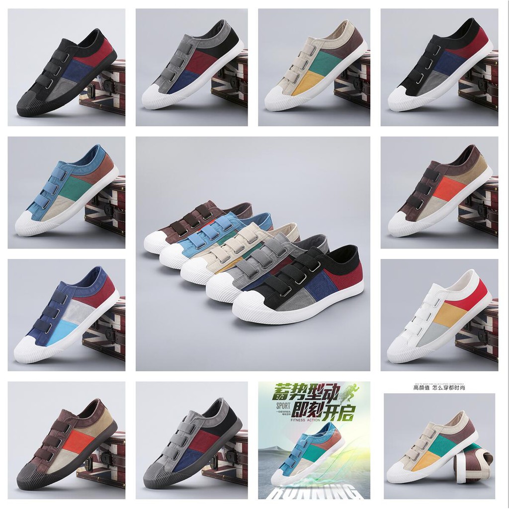 Giày lười vải bố thời trang Hàn Quốc