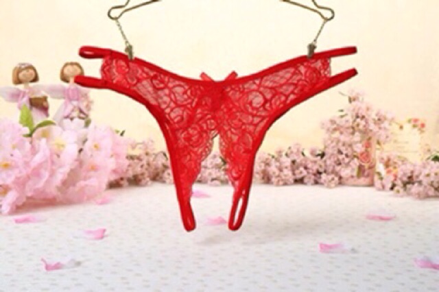 Bộ 4 quần lót lọt khe su phối ren đồ lót sexy gợi cảm xuyên thấu | BigBuy360 - bigbuy360.vn