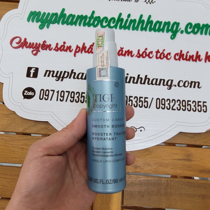 KEM DƯỠNG SUÔN MƯỢT TIGI COPYRIGHT SMOOTH BOOSTER 90ML - 450ml