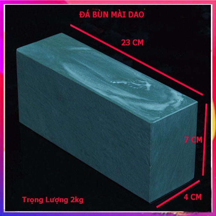 Đá Bùn Mài Dao Kéo - Đá Tự Nhiên Kích Thước 23x6x6cm