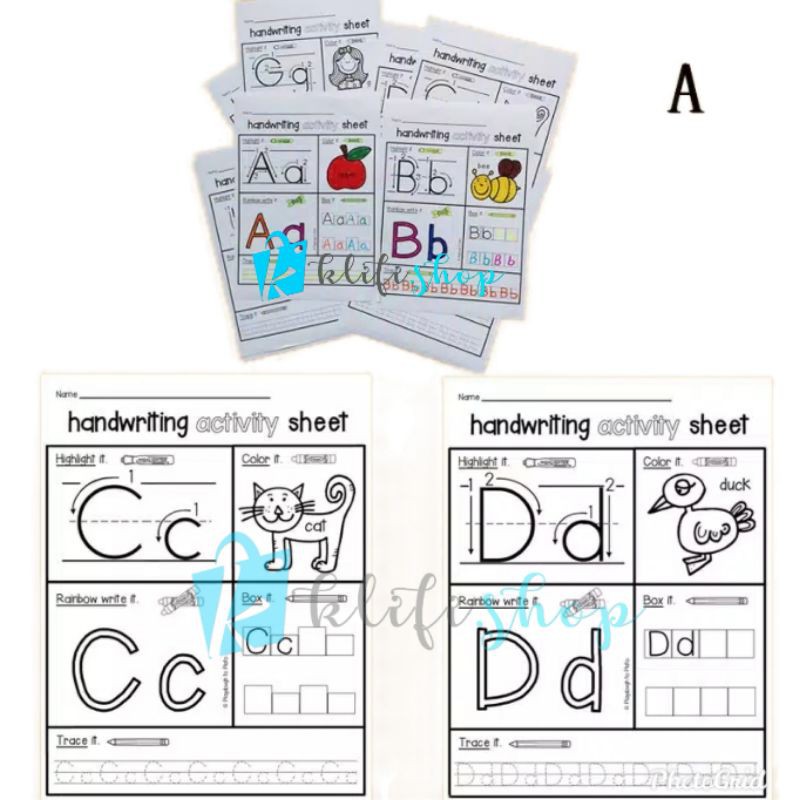 Bộ 26 Tấm Bảng Chữ Cái Cho Bé Học Mẫu Giáo