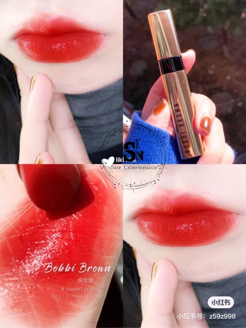 [SON BOBBI BROWN CÁC LOẠI] Bobbi Brown Crushed Lip Color, Crushed Liquid Lipstick, Luxe Shine Intense