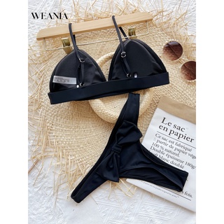 Bikini 2 Mảnh Sexy Màu Trơn