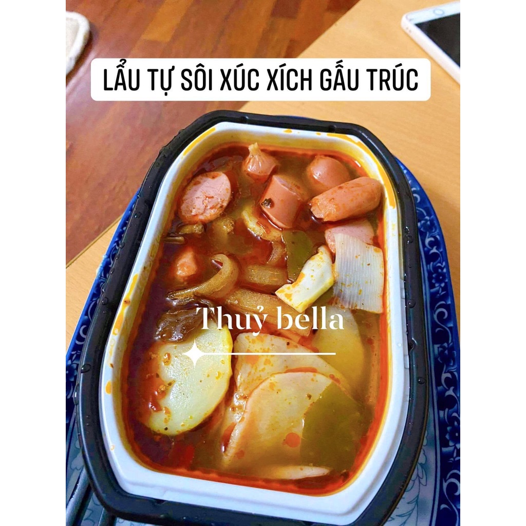 Lẩu tự sôi xúc xích | BigBuy360 - bigbuy360.vn