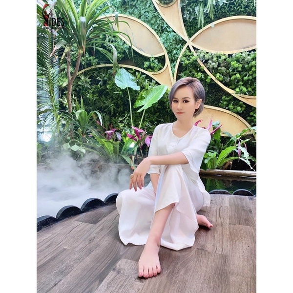 Áo bà ba gấm loại 1 | BigBuy360 - bigbuy360.vn