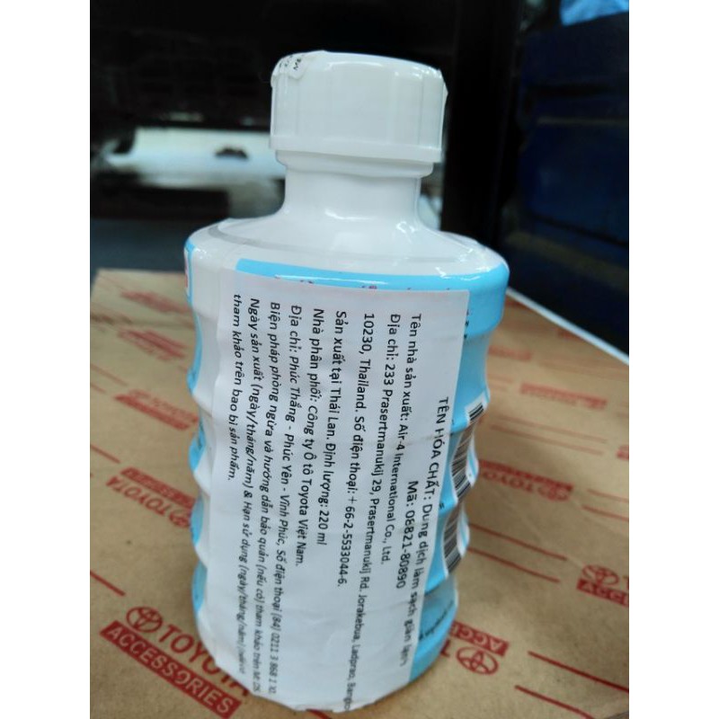 DUNG DỊCH VỆ SINH GIÀN LẠNH OTO