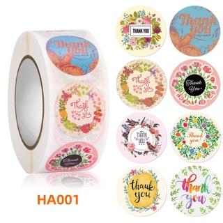 Cuộn 500 hình dán cảm ơn khách hàng