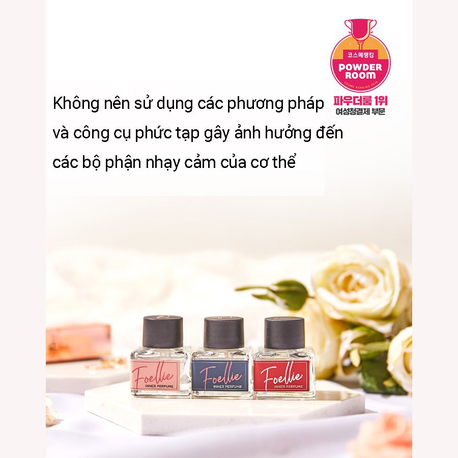 Nước hoa Foellie 5ml khử mùi lưu hương cho cô bé, nước hoa Follie mẫu mới