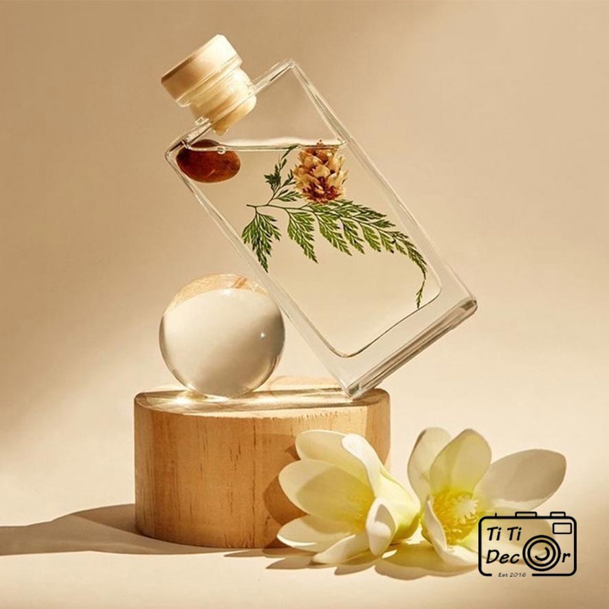 Quả Cầu Pha Lê Trong Suốt TiTi Decor Phong Cách Bắc Âu, Trang Trí Chụp Ảnh, Decor Nhà Cửa