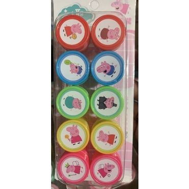 Đồ chơi con dấu in hình hoa quả - con vật - elsa- peppa ngộ nghĩnh