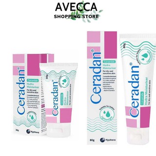 Kem Dưỡng Ẩm,Phục Hồi Chuyên Sâu Cho Da Nhạy Cảm Ceradan Hydra Hydrating Moisturiser 30g, 80g