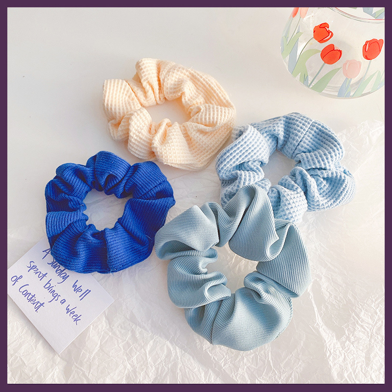 Dây buộc tóc chiffon nhiều màu sắc dễ thương phong cách Hàn Quốc