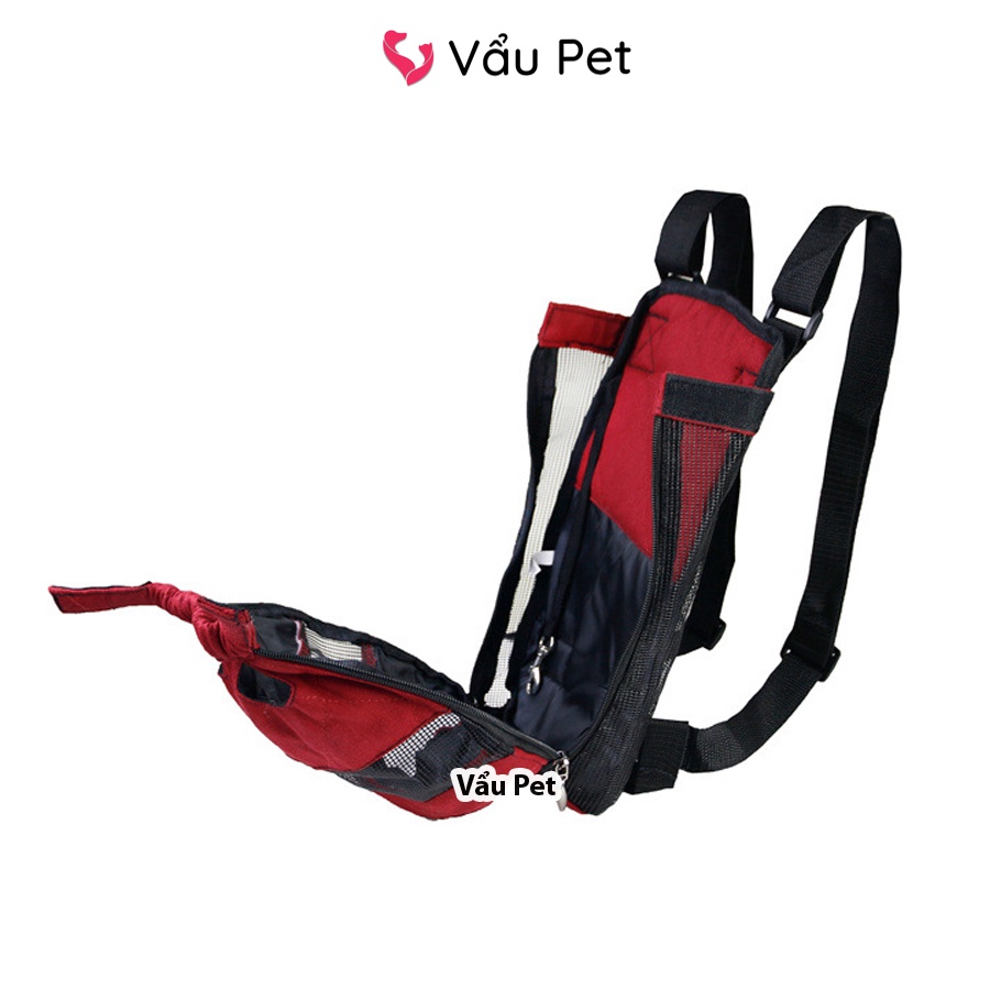 Địu chó mèo, thú cưng - Địu vải cho chó, mèo, thú cưng Vẩu Pet Shop