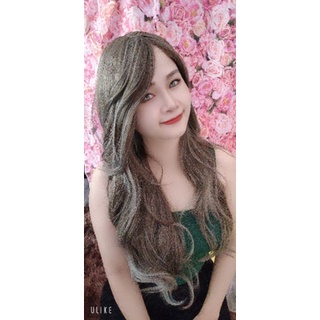 tóc nguyên đầu 2 mái omprer đẹp