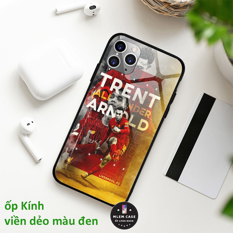 🔥Ốp iPhone Trent Alexander Arnold 🔥Ốp Kính Silicon Liverpool iphone 6s 6 7 8 Plus X Xr Xs Max 11 12 13 Pro FOOTBALL095