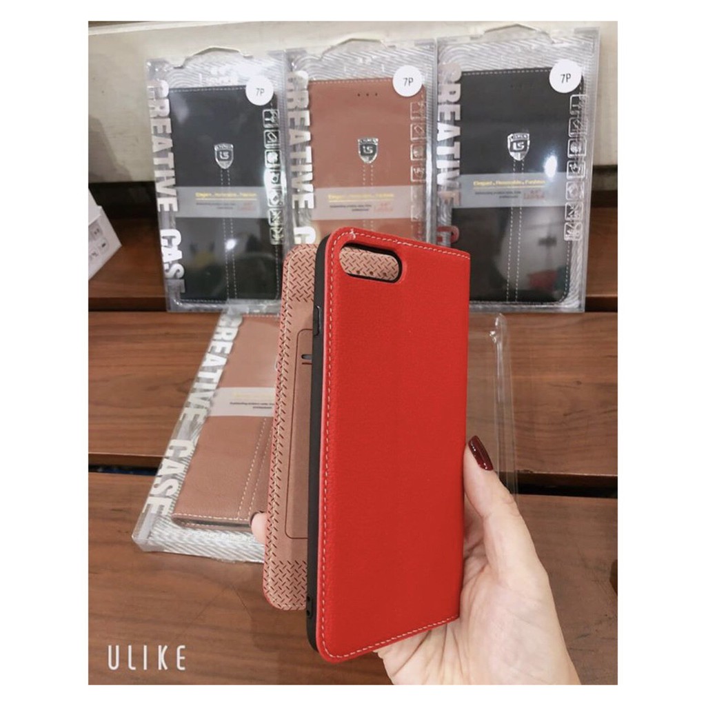 Bao Da Lishen Dạng ví mềm Nắp Gập Cho các dòng 11PRO/XS MAX/11 PRO MAX/12 6.1/12 PROMAX 13prm 14PROmax