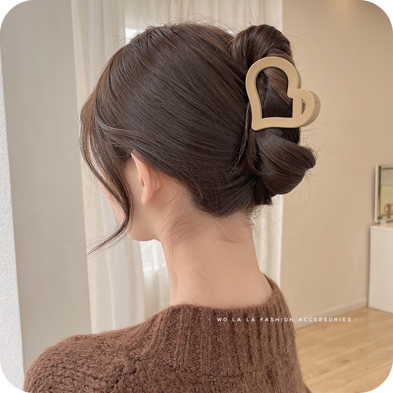 Kẹp Tóc Càng Cua Hình Tam Giác / Vuông / Hoa Thời Trang