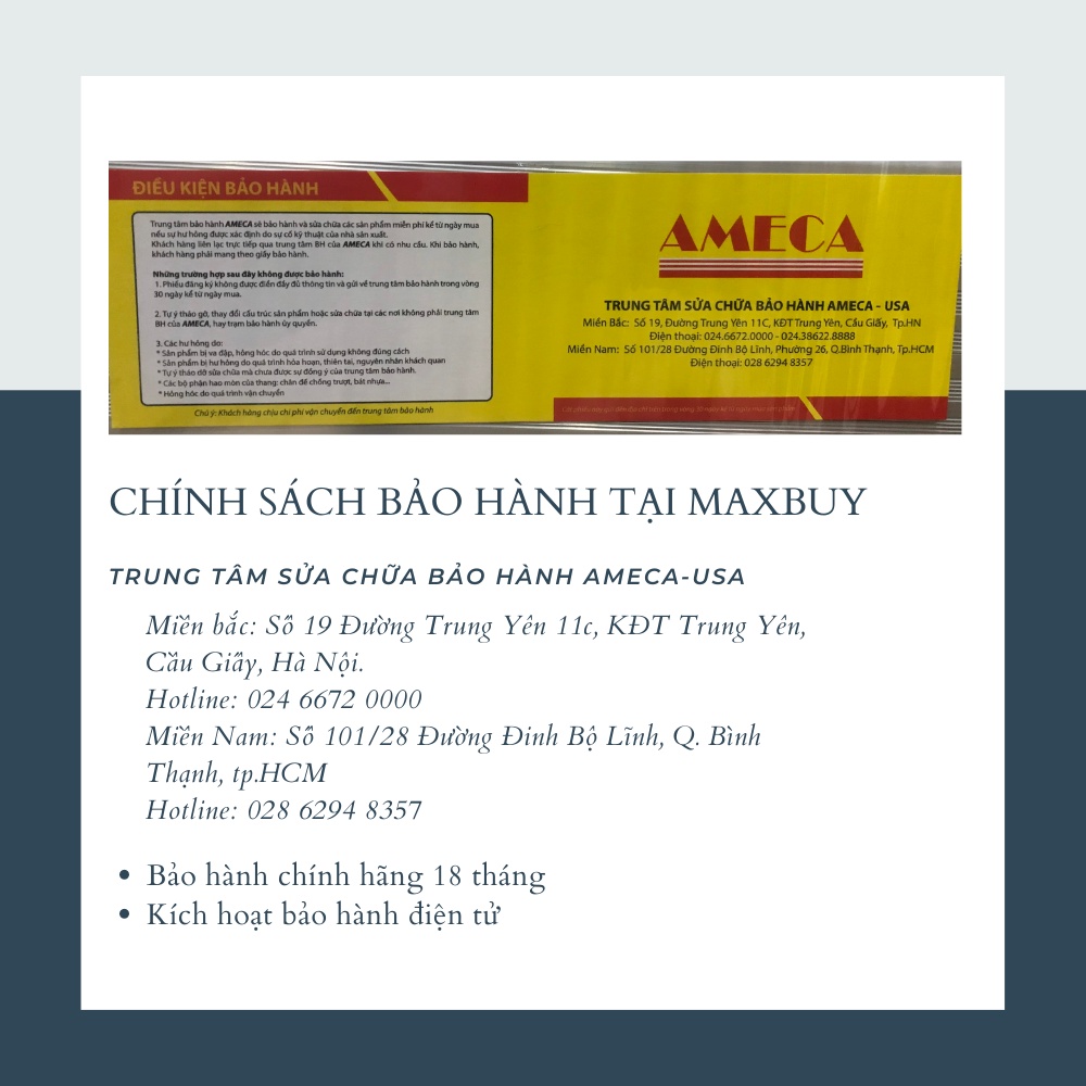 Thang ghế chữ a AMECA AMG inox tay vịn gấp gọn đa năng 3,4,5,6,7 bậc, bảo hành chính hãng 18 tháng