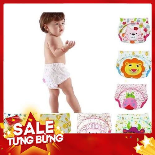 [siêu sale] Quần bỉm nhiều lớp siêu xinh cho bé thoáng mát, êm ái