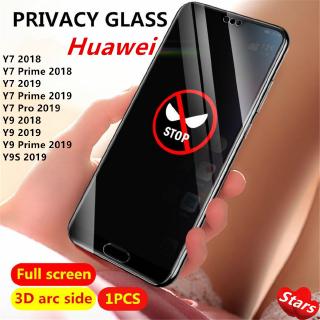Kính Cường Lực Chống Nhìn Trộm Kèm Phụ Kiện Cho Huawei Y7 Y9 Prime 2018 2019 / Huawei Y9S Y7 Pro 2019