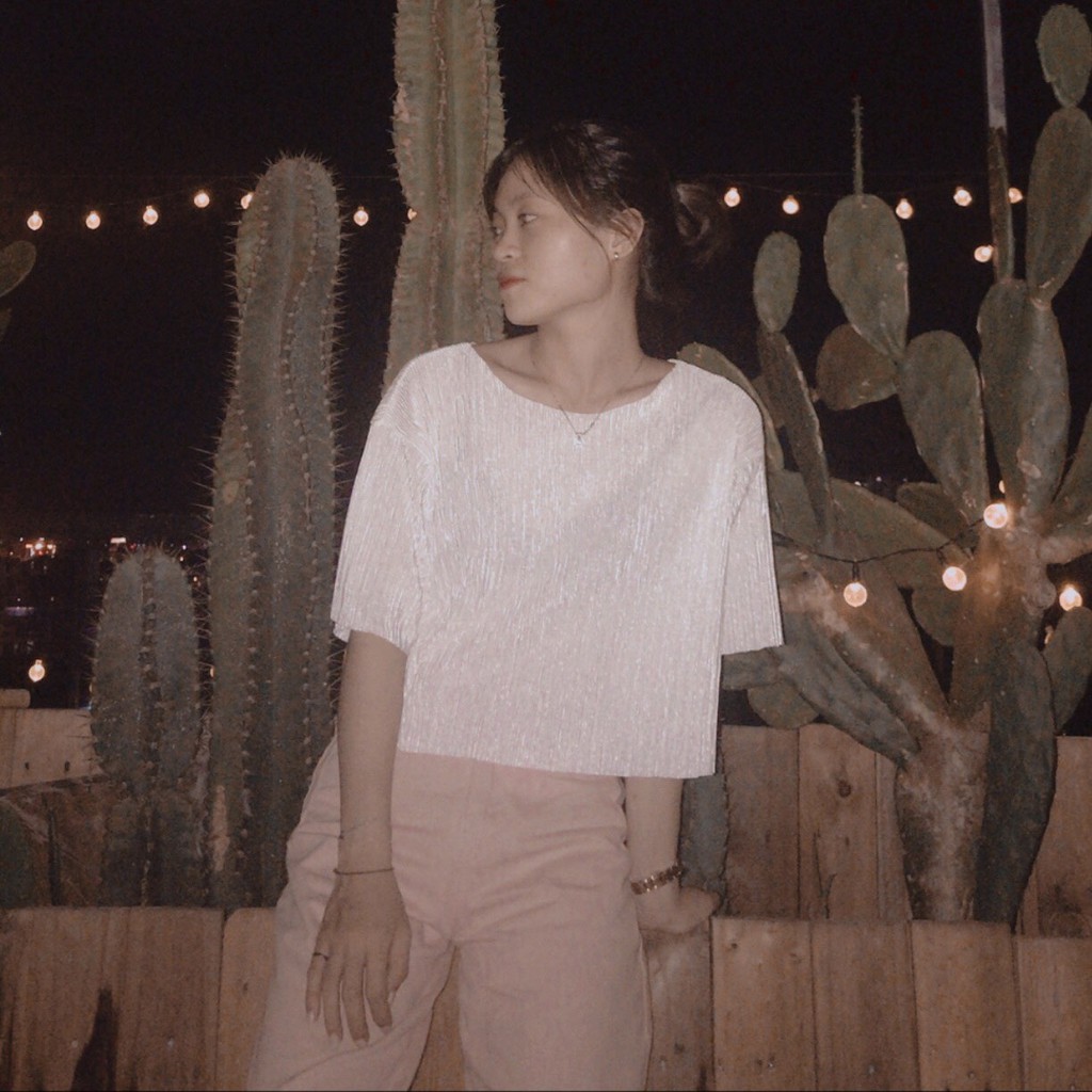 Plated Croptop - Croptop vải dập li - Sauvee s | BigBuy360 - bigbuy360.vn