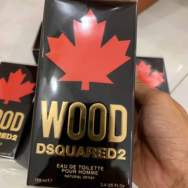 [HÀNG CHÍNH HÃNG] NƯỚC HOA DSQUARED2 WOOD POUR HOMME 100ML FULL SEAL [HOÀN TIỀN GẤP 1000%]