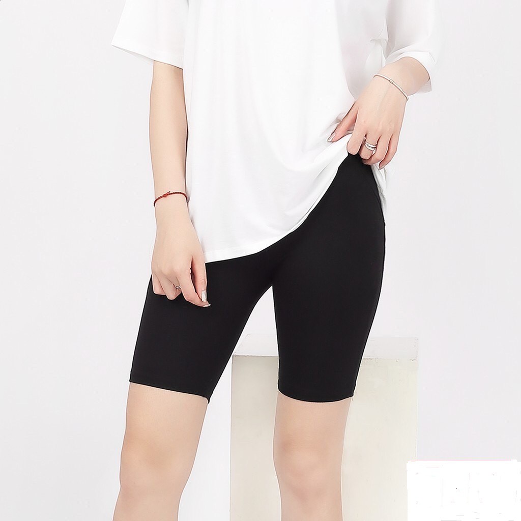 Quần legging lửng cạp chống xoắn chất mềm đẹp