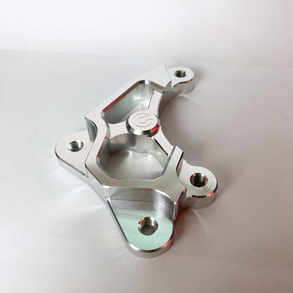 PÁT CNC - Pát Trước xe Xì Po đi đĩa 260mm, heo dầu 2 piston Nissin Brcmbe Adelin.