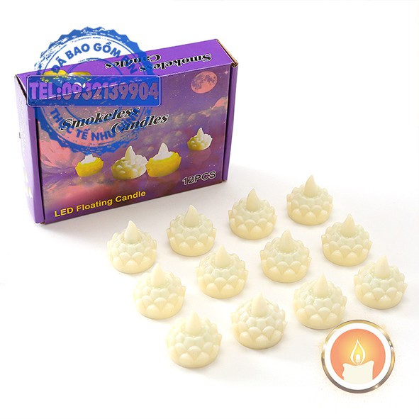 Đèn hoa sen thả nước điện tử