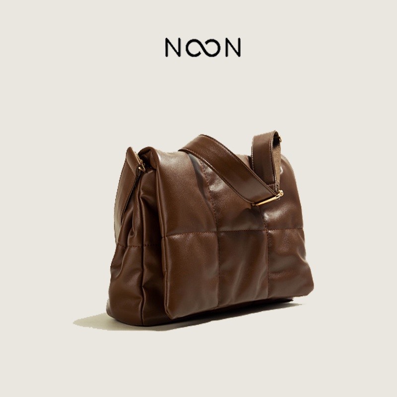 Túi đeo chéo nam nữ NOON ngăn chứa rộng, lót phao NB42