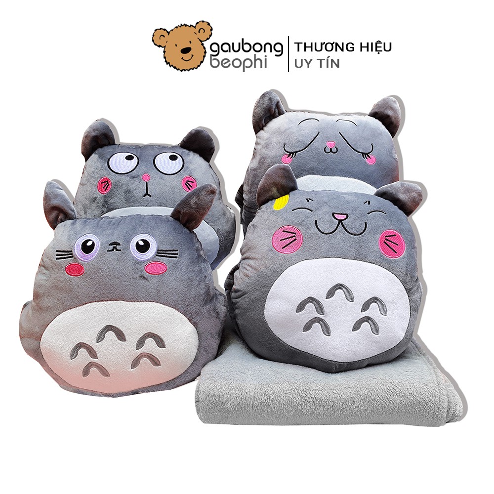 ( SLN 10 ) ( SLN 10 ) Gối mền 3in1 totoro hàng nhập cao cấp shop gấu bông béo phì