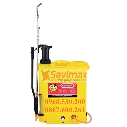 Bình xịt điện Oshima OS20 - 2CN, máy phun thuốc trừ sâu 20l GIÁ RẺ CỰC SOCK