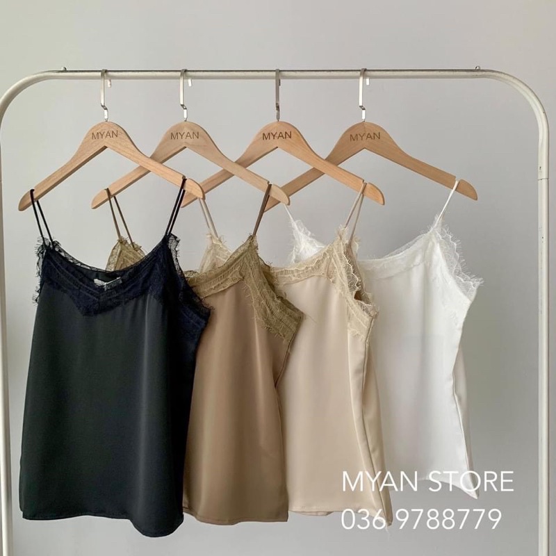 BÁN SỈ ÁO LỤA 2S PHA REN CHO NỮ