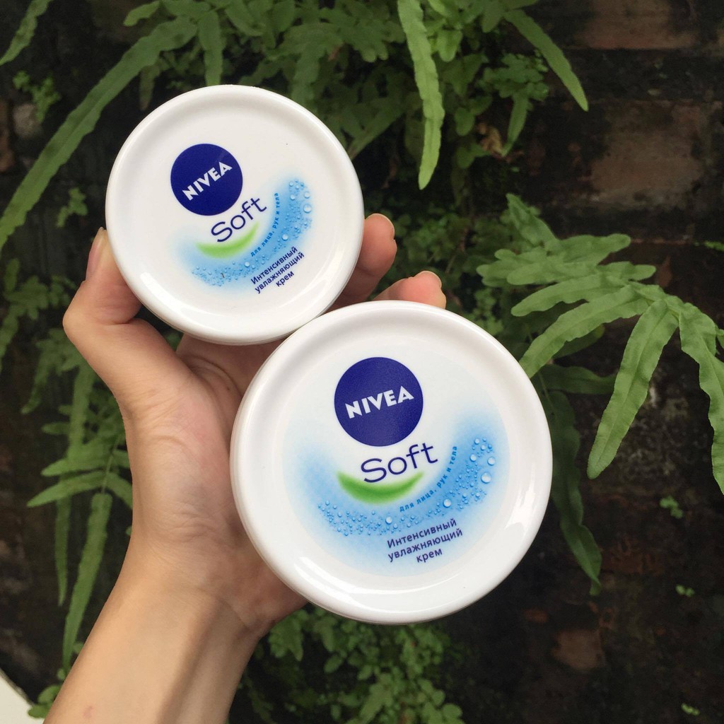 Kem dưỡng ẩm cho mặt và toàn thân Nivea Soft