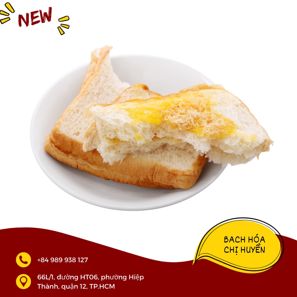 Bánh mì sandwich chà bông và sốt mayonnaise cay Otto gói 76g