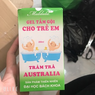 Gel tắm tinh chất tràm trà cho trẻ sơ sinh