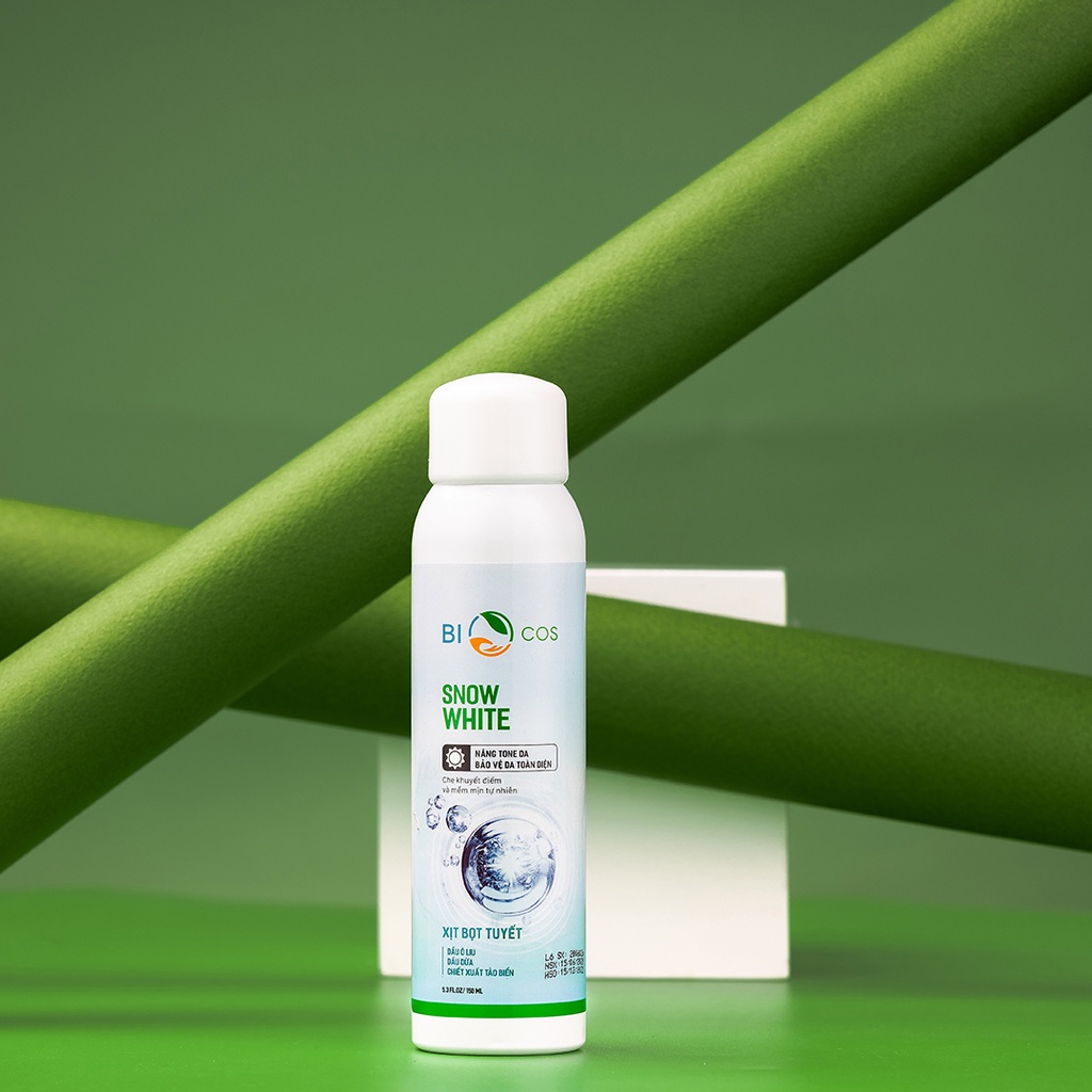 [BIOCOS] Xịt kem chống nắng, dưỡng trắng dưỡng da và bảo vệ da BIOCOS Snow White
