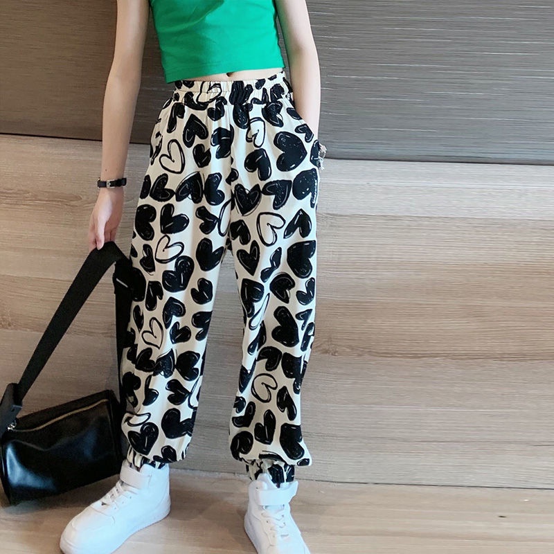 Quần Dài Chống Muỗi Dáng Rộng Phong Cách Mới Cho Bé Gái