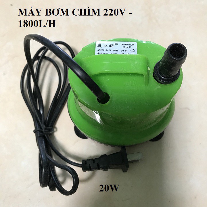 máy bơm chìm mini 220v - bơm chìm 220v