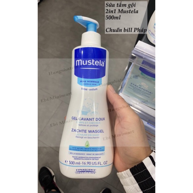 SỮA TẮM GỘI 2IN1 MUSTELA PHÁP