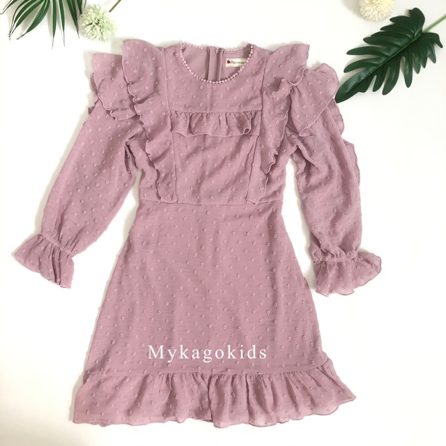 Đầm chiffon cho mẹ và bé VNXK