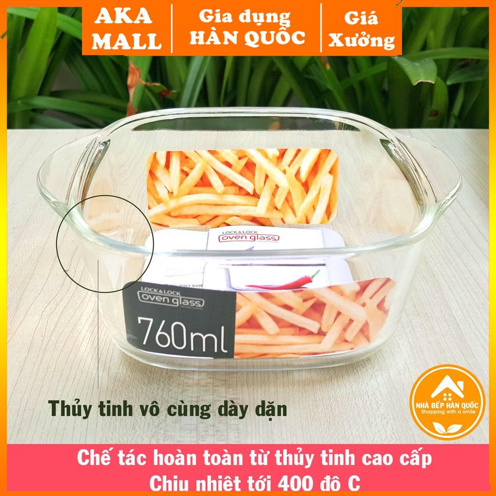 Hộp thủy tinh chịu nhiệt có van thông hơi MORDEN STEAM HOLE LOCK&LOCK-LLG945 760ml & LLG941 500ml [Chính hãng] .