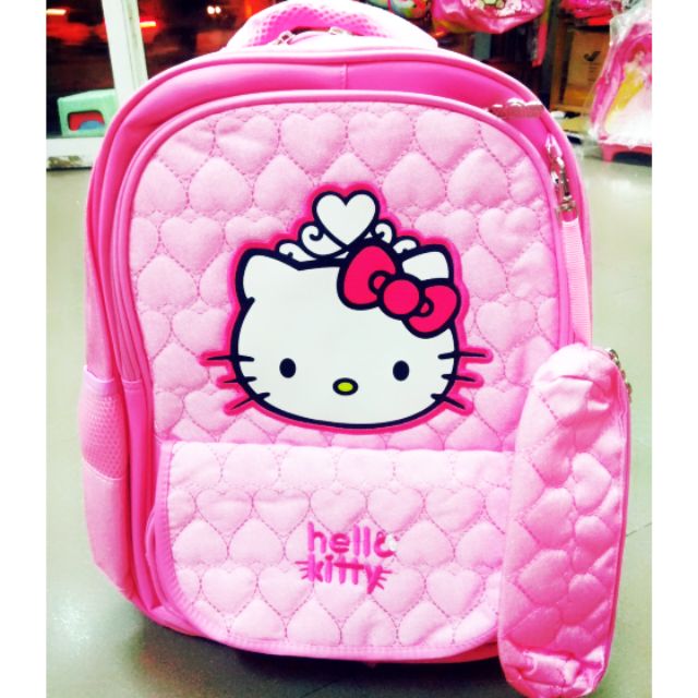 Ba lô Hello kitty cho học sinh tiểu học