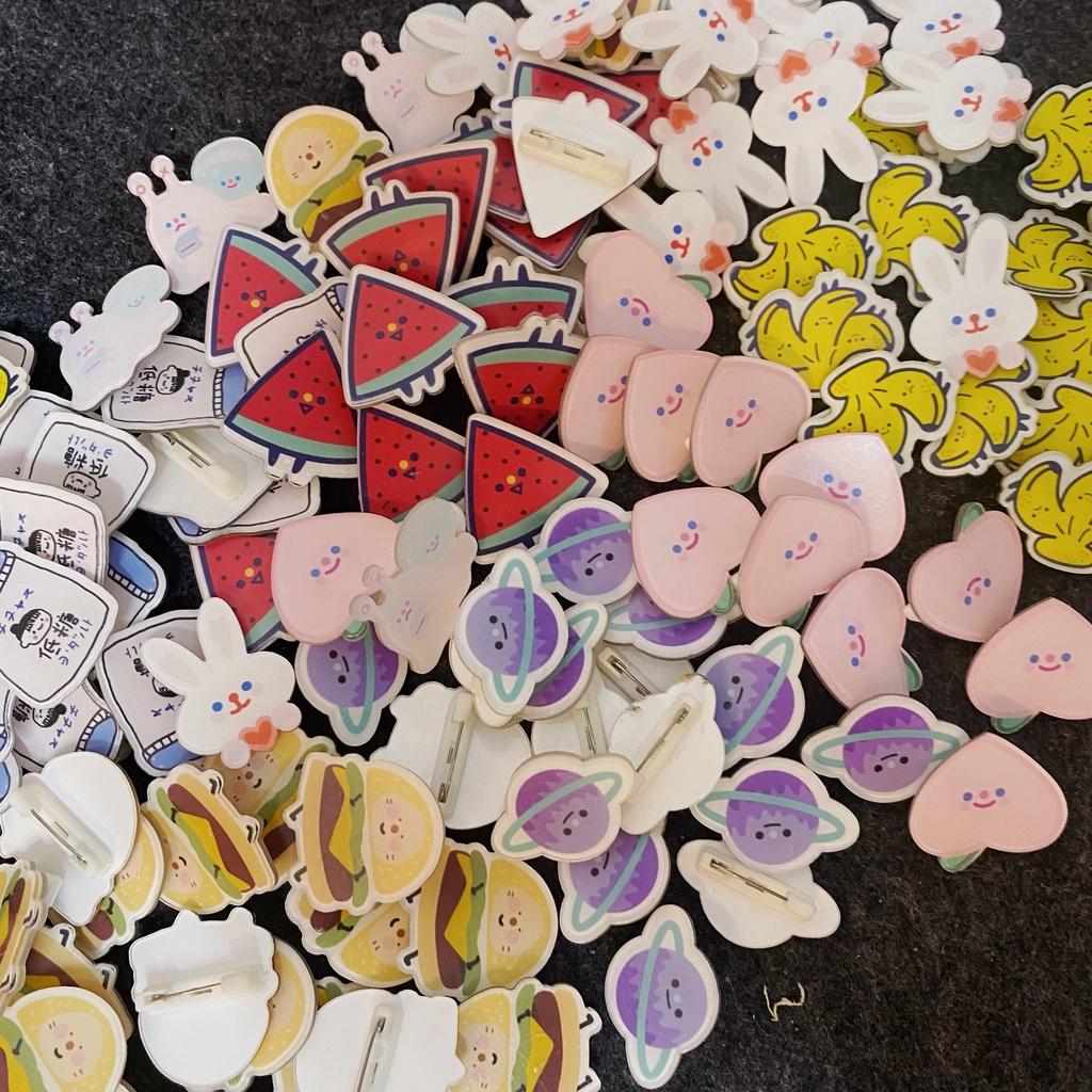 Huy Hiệu, Ghim Cài Áo, Balo Nhựa Cute Little Things