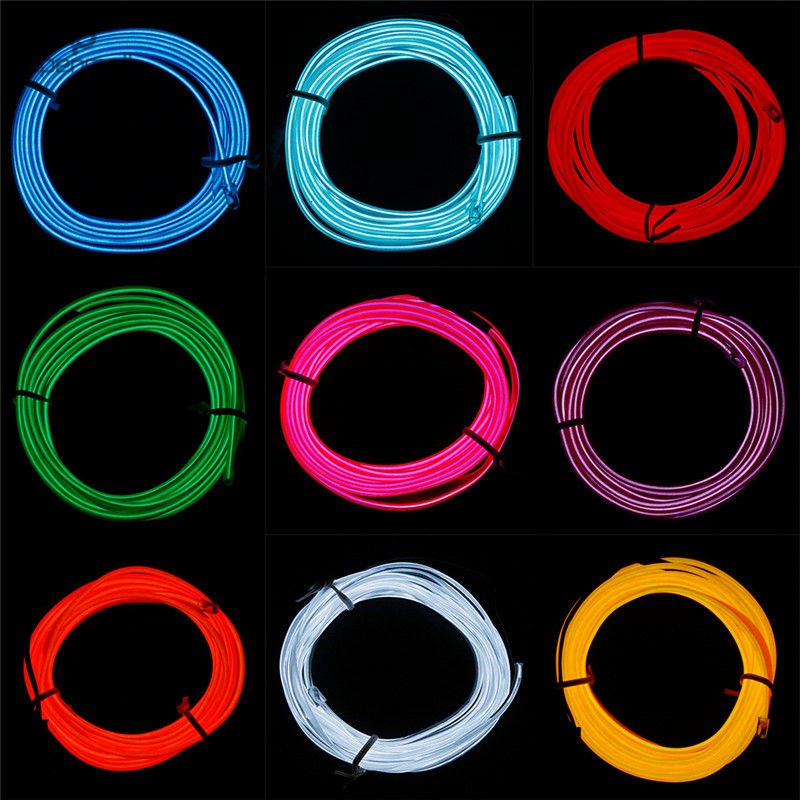 Dây đèn led trang trí phía trong xe hơi 1M 12V