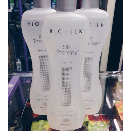 Tinh dầu dưỡng bóng tóc Biosilk Silk Therapy 355ml